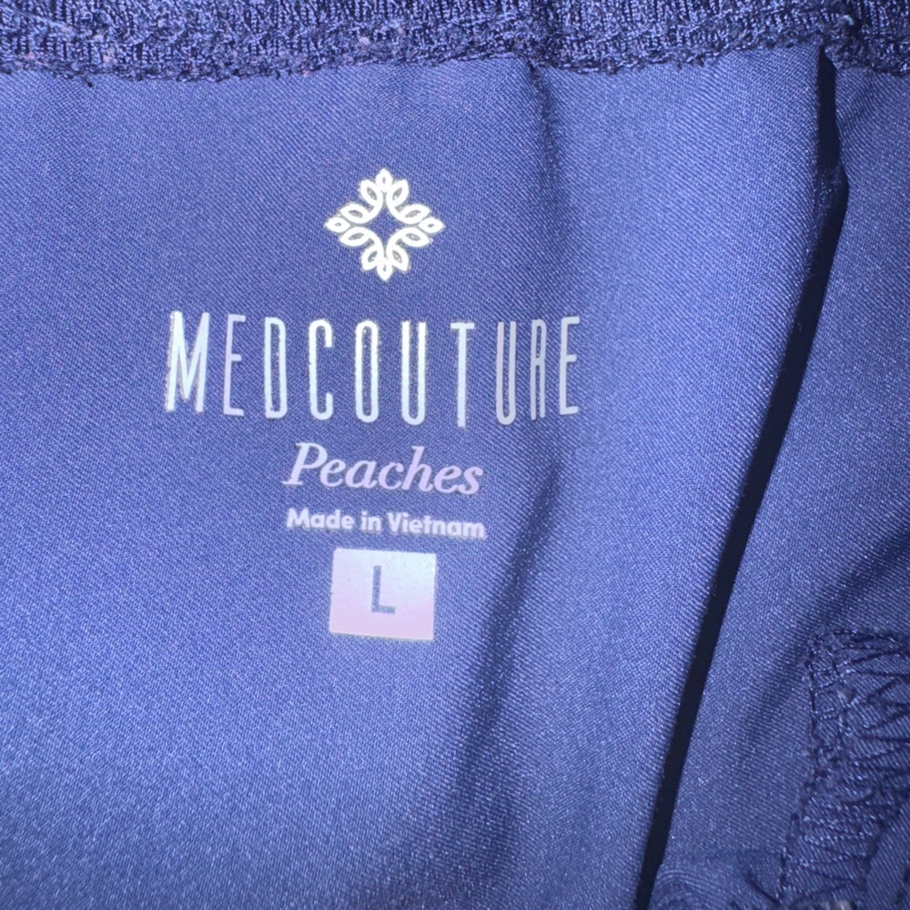 Med Couture Navy Blue Active Jogger Pants - Picture 2 of 4